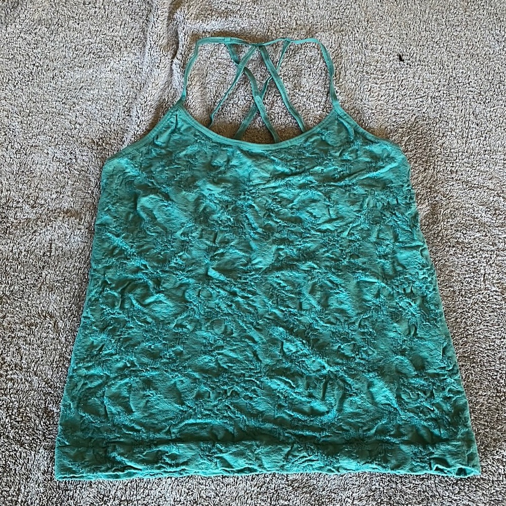 Anthropologie teal cami